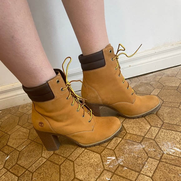 timberland healed boots size 10 - Picture 2 of 4